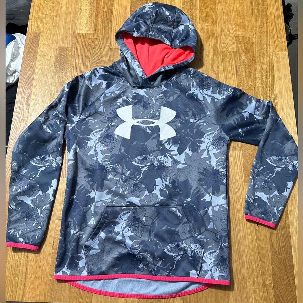 Under Armour Youth XL Floral Hoodie
